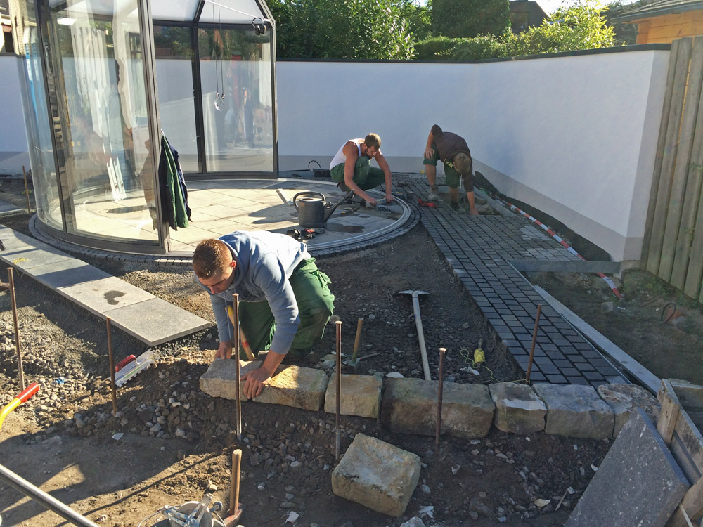 Garten-Pavillon | Drewes Landschaftsbau GmbH | Anlagen und Bauvorhaben